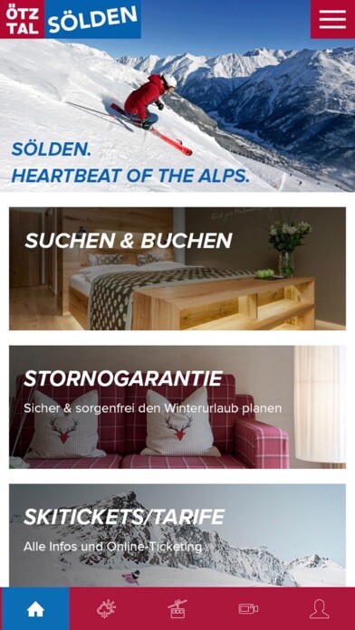 Emulate iPhone app Sölden - iSölden using MyAndroid