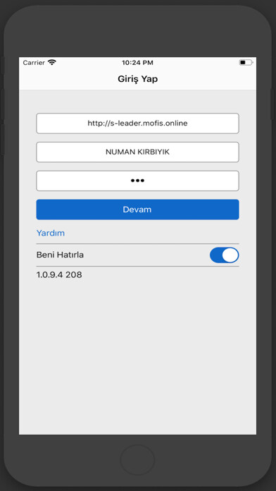 Emulate iPhone app S-Leader using MyAndroid