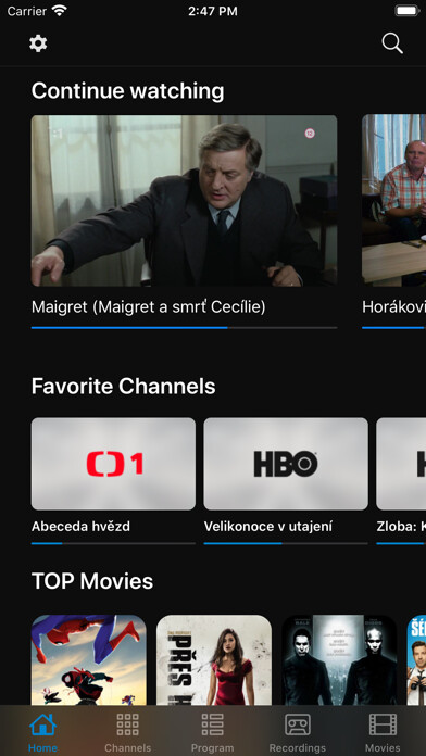 Emulate iPhone app SledovaniTV using MyAndroid Emulate iPhone app SledovaniTV using MyAndroid