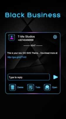 Emulate Android APK Sleek Business SMS Theme Emulate Android APK Sleek Business SMS Theme