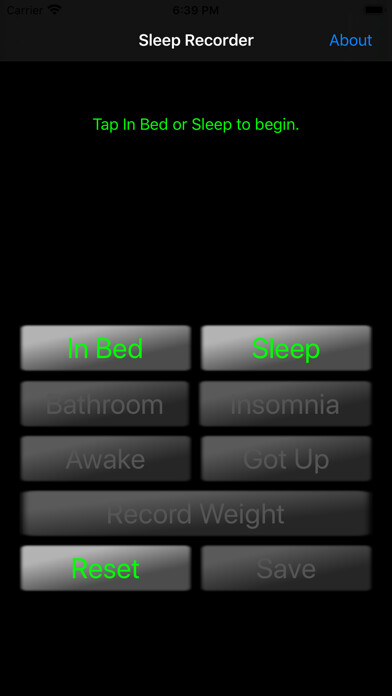 Emulate iPhone app Sleep Data Recorder using MyAndroid Emulate iPhone app Sleep Data Recorder using MyAndroid