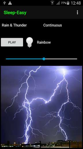 Emulate Android APK Sleep Easy Sound and Mood Light