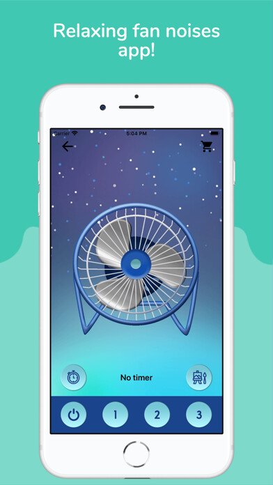 Emulate iPhone app Sleep Fan: Relax & Sleep Sound using MyAndroid