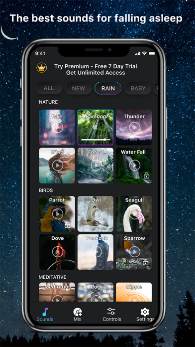 Emulate iPhone app Sleep Happy: Sleep Sounds using MyAndroid Emulate iPhone app Sleep Happy: Sleep Sounds using MyAndroid