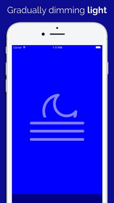 Emulate iPhone app Sleep Light Pro using MyAndroid