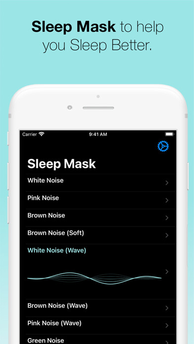 Emulate iPhone app Sleep Mask - White Noise using MyAndroid Emulate iPhone app Sleep Mask - White Noise using MyAndroid
