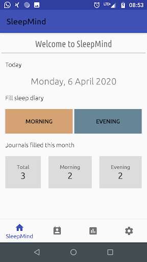 Run android online APK Sleep Mind - your personal sleep diary from MyAndroid or emulate Sleep Mind - your personal sleep diary using MyAndroid