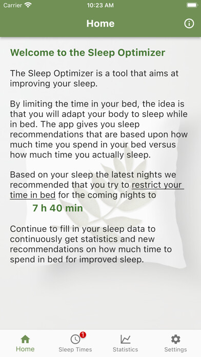 Emulate iPhone app Sleep Optimizer using MyAndroid Emulate iPhone app Sleep Optimizer using MyAndroid