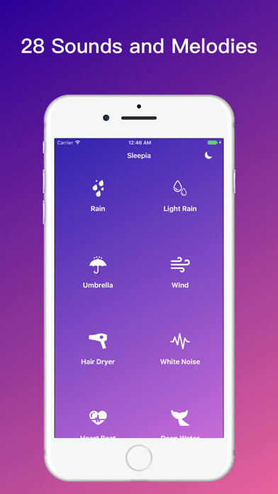 Emulate iPhone app Sleep & Relax Sounds - Sleepia using MyAndroid Emulate iPhone app Sleep & Relax Sounds - Sleepia using MyAndroid
