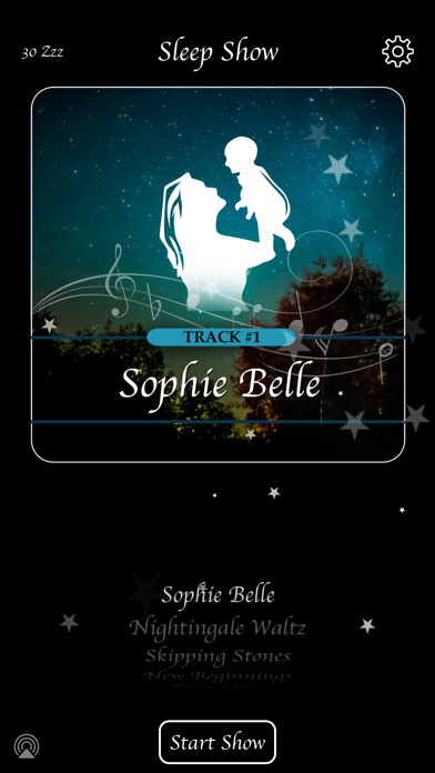 Emulate iPhone app Sleep Show (Piano Lullabies) using MyAndroid
