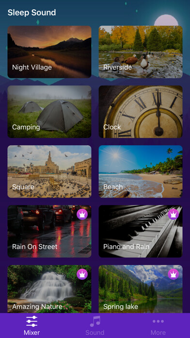 Emulate iPhone app Sleep Sound - Relaxing sound using MyAndroid Emulate iPhone app Sleep Sound - Relaxing sound using MyAndroid