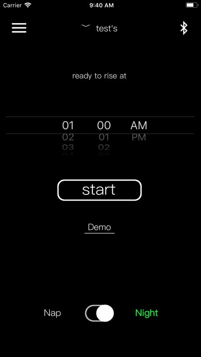 Emulate iPhone app Sleep Trainer by Kidstible using MyAndroid