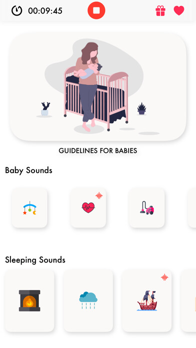 Emulate iPhone app Sleep Well: Relax and Meditate using MyAndroid