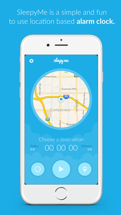 Emulate iPhone app SleepyMe · Your Location Based Alarm Clock using MyAndroid Emulate iPhone app SleepyMe · Your Location Based Alarm Clock using MyAndroid