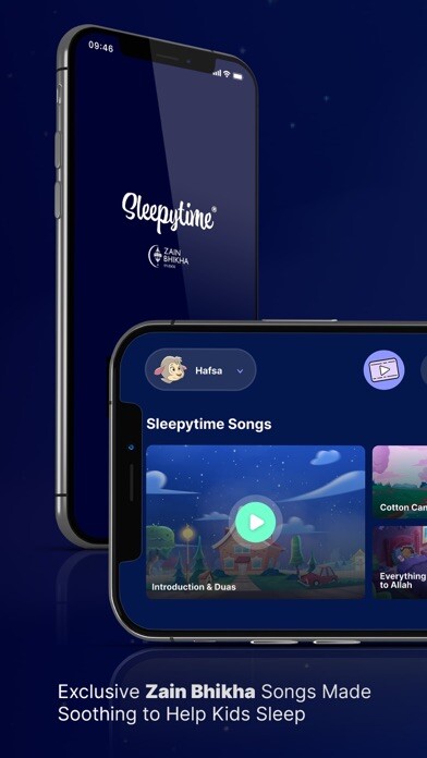 Emulate iPhone app Sleepytime by Zain Bhikha using MyAndroid