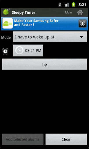 Run android online APK SleepyTimer Bedtime Calculator from MyAndroid or emulate SleepyTimer Bedtime Calculator using MyAndroid