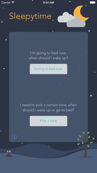 Emulate iPhone app Sleepytime Sleep Scheduler using MyAndroid
