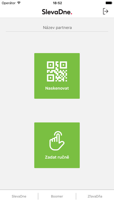 Emulate iPhone app SlevaDne QR skener using MyAndroid Emulate iPhone app SlevaDne QR skener using MyAndroid