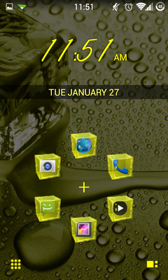 Emulate Android APK SL Ice Cube Yellow Theme