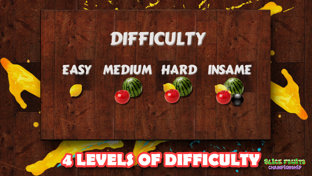 Run android online APK Slice Fruits Championship from MyAndroid or emulate Slice Fruits Championship using MyAndroid