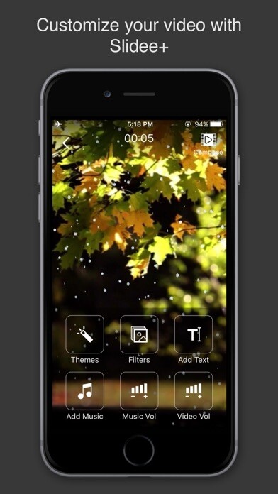 Emulate iPhone app Slidee+ Slideshow Video Maker & Editor with Music using MyAndroid Emulate iPhone app Slidee+ Slideshow Video Maker & Editor with Music using MyAndroid