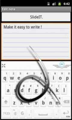 Emulate Android APK SlideIT Compact Clean Skin Emulate Android APK SlideIT Compact Clean Skin