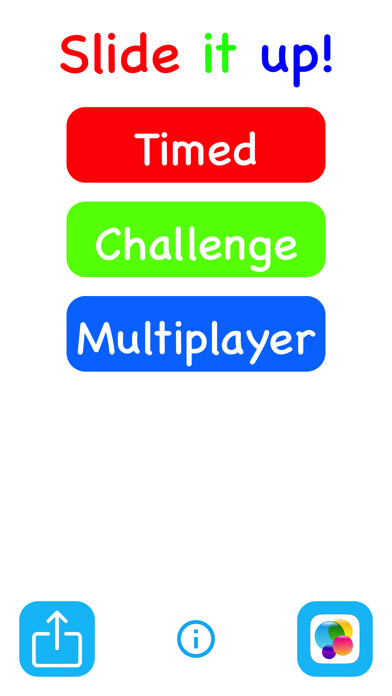 Emulate iPhone app Slide it up! using MyAndroid