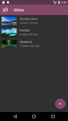 Emulate Android APK Slideo - slideshow maker Emulate Android APK Slideo - slideshow maker