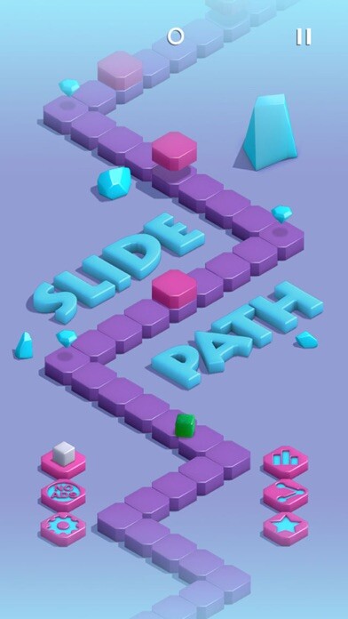 Emulate iPhone app Slide Path: Endless Fun using MyAndroid