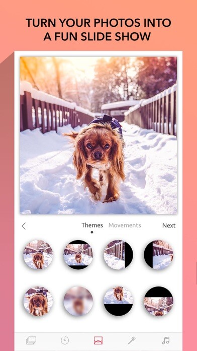 Emulate iPhone app Slide - Picture Clips Video Show Maker with Music using MyAndroid Emulate iPhone app Slide - Picture Clips Video Show Maker with Music using MyAndroid
