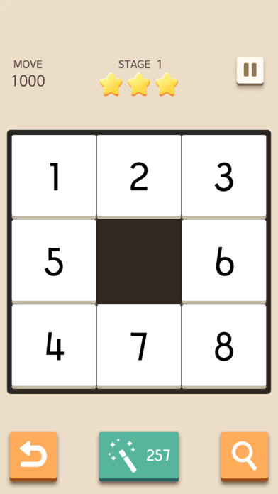 Emulate iPhone app Slide Puzzle King using MyAndroid