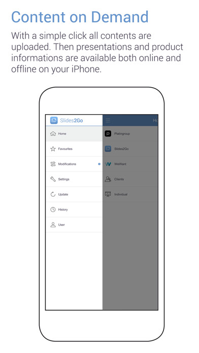 Emulate iPhone app Slides2Go using MyAndroid Emulate iPhone app Slides2Go using MyAndroid