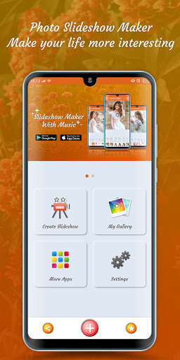 Run android online APK Slideshow Maker - Create Video from photos & Music from MyAndroid or emulate Slideshow Maker - Create Video from photos & Music using MyAndroid