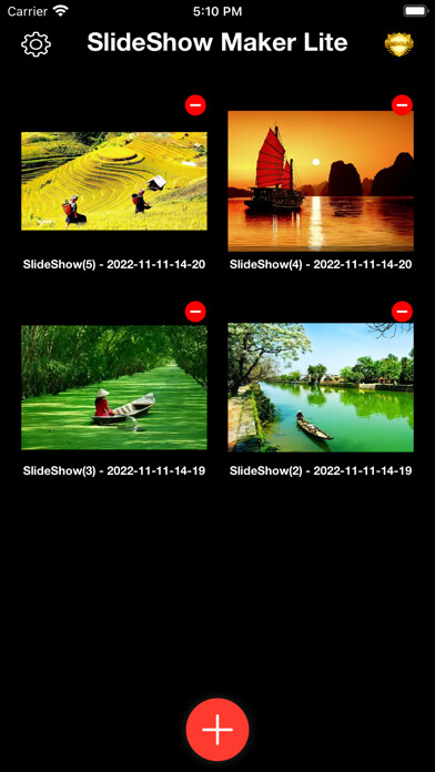 Emulate iPhone app Slideshow Maker Lite using MyAndroid Emulate iPhone app Slideshow Maker Lite using MyAndroid