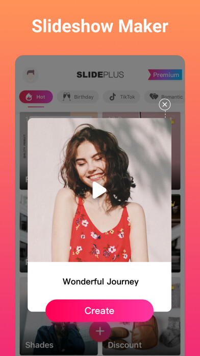 Emulate iPhone app Slideshow Maker (SlidePlus) using MyAndroid