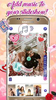 Emulate Android APK Slideshow Maker : Valentines Day