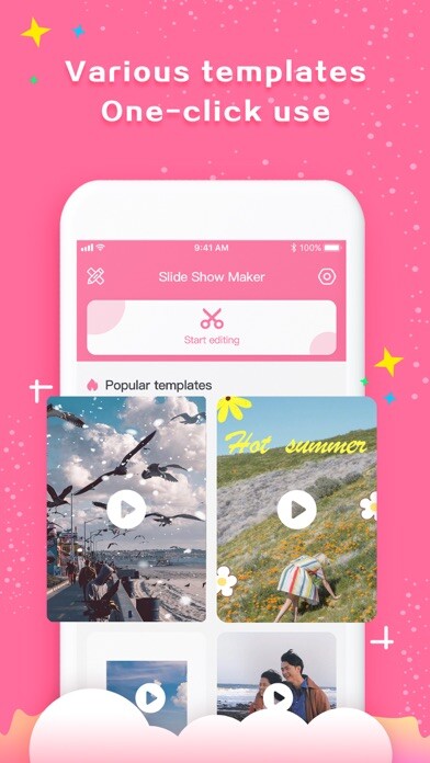 Emulate iPhone app SlideShow Maker - Video Maker using MyAndroid Emulate iPhone app SlideShow Maker - Video Maker using MyAndroid
