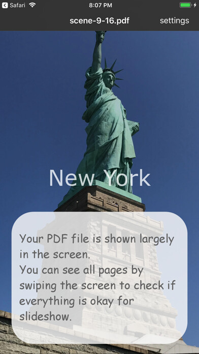 Emulate iPhone app Slideshow PDF Lite using MyAndroid Emulate iPhone app Slideshow PDF Lite using MyAndroid