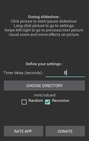 Emulate Android APK Slideshow
