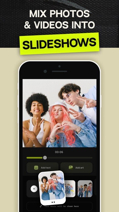 Emulate iPhone app Slideshow Video: Movie Maker using MyAndroid