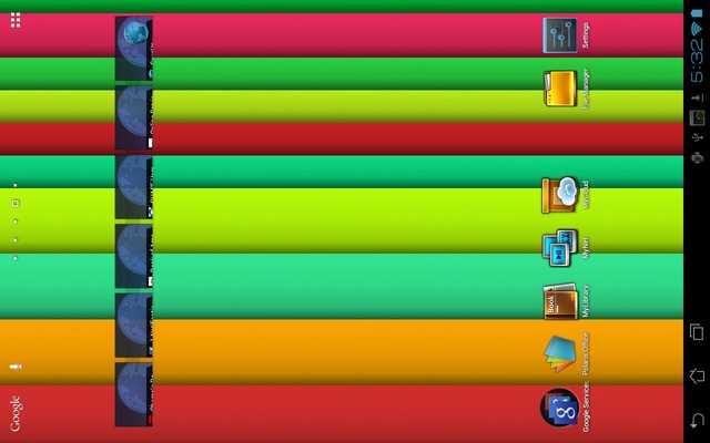 Emulate Android APK Slides Live Wallpaper