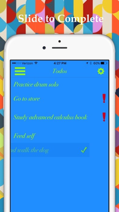 Emulate iPhone app SlideTask using MyAndroid Emulate iPhone app SlideTask using MyAndroid