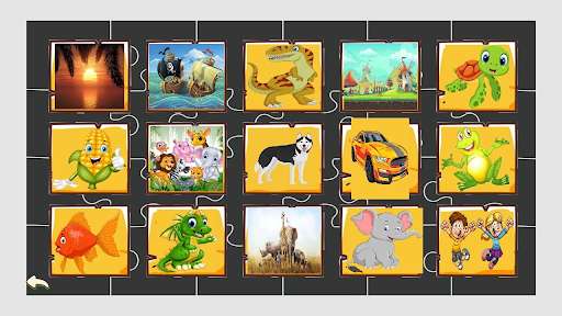 Run android online APK sliding puzzel game from MyAndroid or emulate sliding puzzel game using MyAndroid