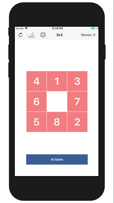 Emulate iPhone app Sliding Puzzle - Board Game using MyAndroid Emulate iPhone app Sliding Puzzle - Board Game using MyAndroid