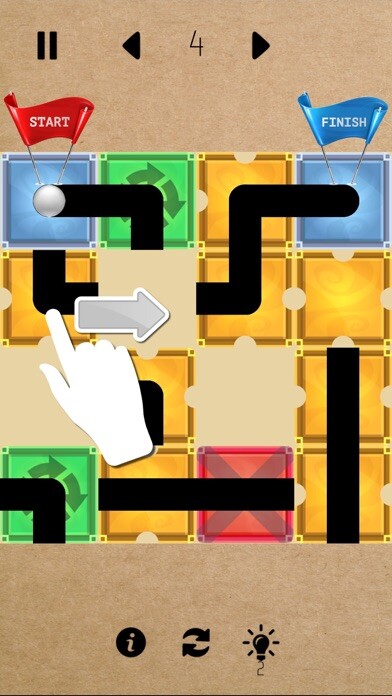 Emulate iPhone app Sliding Puzzle - Guide the Ball using MyAndroid Emulate iPhone app Sliding Puzzle - Guide the Ball using MyAndroid