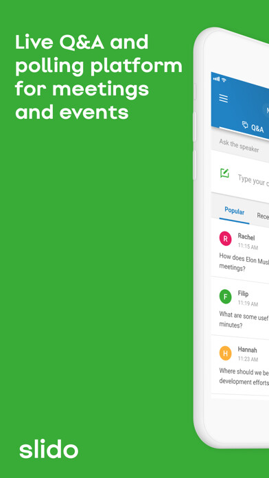 Emulate iPhone app Slido - Q&A and Polling using MyAndroid Emulate iPhone app Slido - Q&A and Polling using MyAndroid