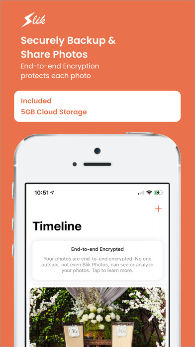 Emulate iPhone app Slik - Encrypted Photos using MyAndroid
