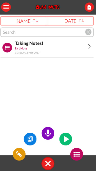 Emulate iPhone app Slime Notes using MyAndroid Emulate iPhone app Slime Notes using MyAndroid