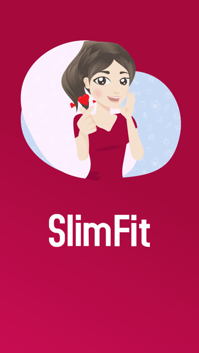 Emulate iPhone app SlimFit - Diet for Wellness using MyAndroid