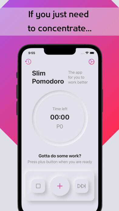Emulate iPhone app Slim Pomodoro: Focus & Work using MyAndroid Emulate iPhone app Slim Pomodoro: Focus & Work using MyAndroid
